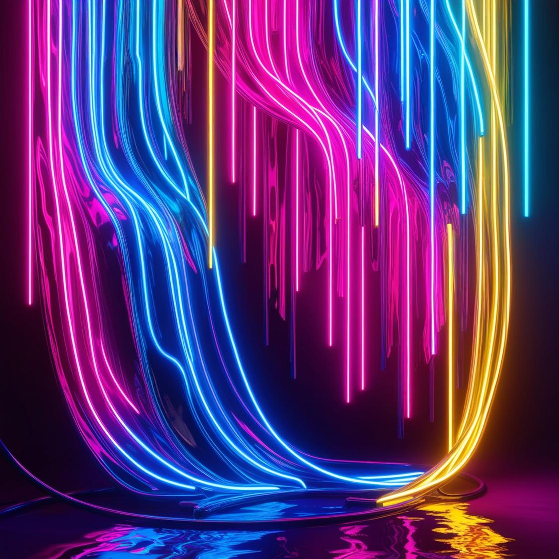 Neon Cascade